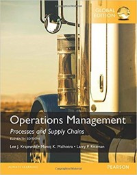 Operations Management: Processes and Supply Chains, Global Edition