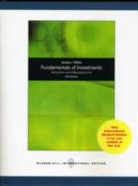 Fundamentals Of Investments: Valuation and Management