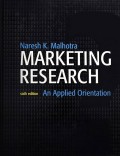 Marketing Research : An Applied Orientation