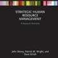 Strategic Human Resource Management: A Research Overview