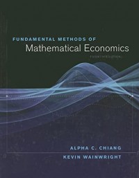 Fundamental Methods of Mathematical Economics