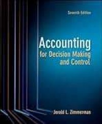 Accounting for Decision Making and Control