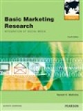 Basic Marketing Research: Integration of Social Media