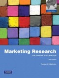 Marketing Research : an Applied Orientation
