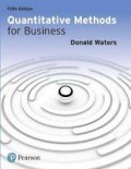 Quantitative Methods For Business Decisions