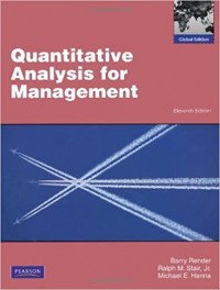 Quantitative Analysis for Management, Global Edition