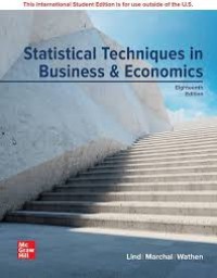 Statistical Techniques in Business & Economics