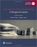 Horngren's Cost Accounting: A Managerial Emphasis, Global Edition