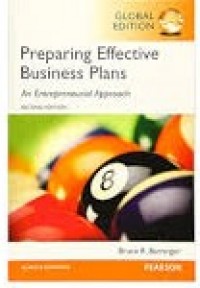Preparing Effective Business Plans: An Entrepreneurial Approach