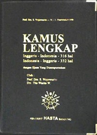 Kamus Lengkap Inggris Indonesia