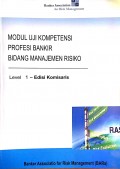 Modul Uji Kompetensi Profesi Bankir Bidang Manajemen Risiko Level 1 Edisi Komisaris