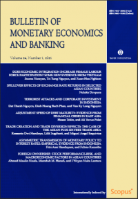 Bulletin Of Monetary Economics And Banking
