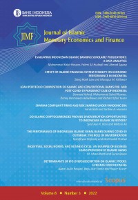 Journal Of Islamic Monetary Economics And Finance