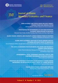 Journal Of Islamic Monetary Economics And Finance