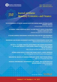 Journal Of Islamic Monetary Economics And Finance