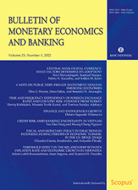 Bulletin Of Monetary Economics And Banking