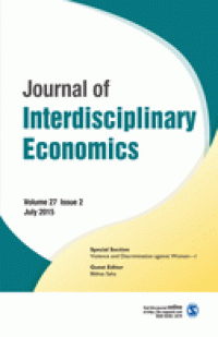 Journal of Interdisciplinary Economics Volume 27 Issue 2 July 2015