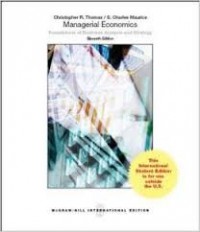 Managerial Economics : Foundations of Business Analysis and Strategy