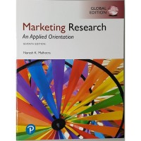 Image of Marketing Research : An Applied Orientation Global Edition