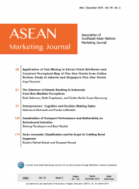 Asean Marketing Journal Vol.7 No.2 December 2015