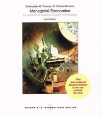 Managerial Economics : foundations of business analysis and strategy