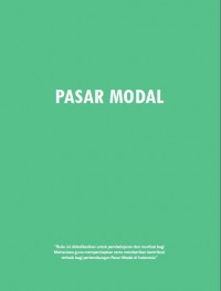 Seri 3: Pasar Modal