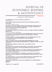 Image of Journal Of Economics, Business & Accountancy Ventura Volume 16, No. 2, August 2013