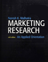 Image of Marketing Research : An Applied Orientation