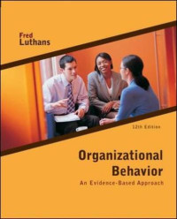 Image of Organizational Behavior: An Evidence-Based Approach