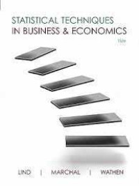 Image of Statistical Techniques In Business & Economics