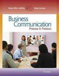 Image of Business Communication: Process & Product
