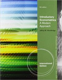 Image of Introductory Econometrics: A Modern Approach, International Edition