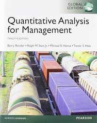 Image of Quantitative Analysis for Management, Global Edition