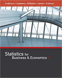 Image of Statistics for Business & Economics (with XLSTAT Education Edition Printed Access Card)