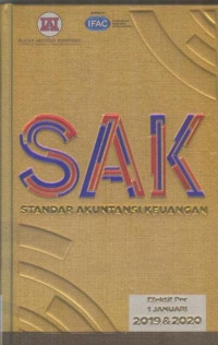 Image of Standar Akuntansi Keuangan Efektif Per 1 Januari 2019 dan 2020