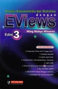 Image of Analisis Ekonometrika dan Statistika dengan EViews