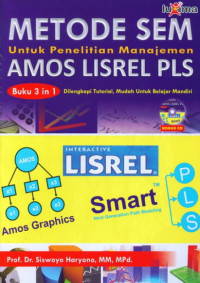 Image of Metode SEM Untuk Penelitian Manajemen Amos Lisrel PLS