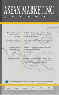Image of Asean Marketing Journal Vol.6 No.2 December 2014