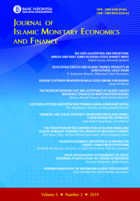 Image of Journal Of Islamic Monetary Economics And Finance