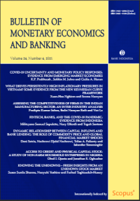 Image of Bulletin Of Monetary Economics And Banking
