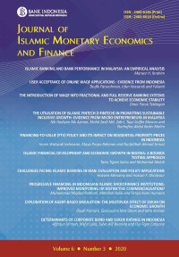 Image of Journal Of Islamic Monetary Economics And Finance