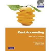 Image of Cost Accounting : A Managerial Emphasis