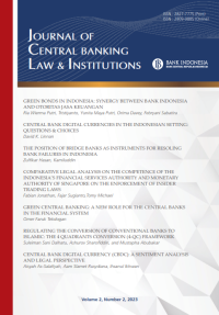Image of Journal Of Central Banking Law & Institutions