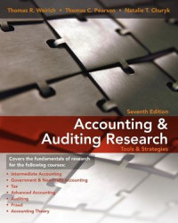 Image of Accounting & Auditing Research: Tools & Strategies